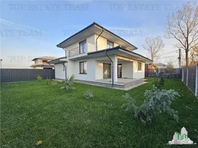 Vila lux 4 camere (dormitor parter) in Domnesti - Domnesti
