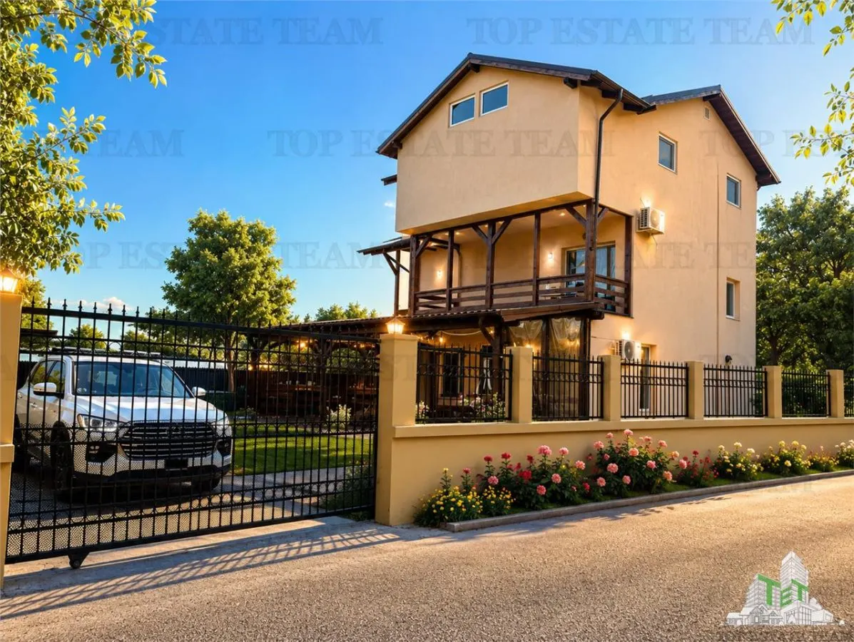 For Rent: Detached House, Fully Furnished & Equipped, 5 Bedrooms | 520 m² Plot, Gulia, Târtășești - foto 1