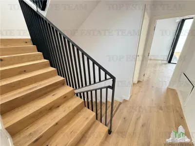 Villa Moderna en Venta en Pipera, Norte de Bucarest | Jardín Privado, Terraza Panorámica y 2 Plazas de Aparcamiento - foto 13