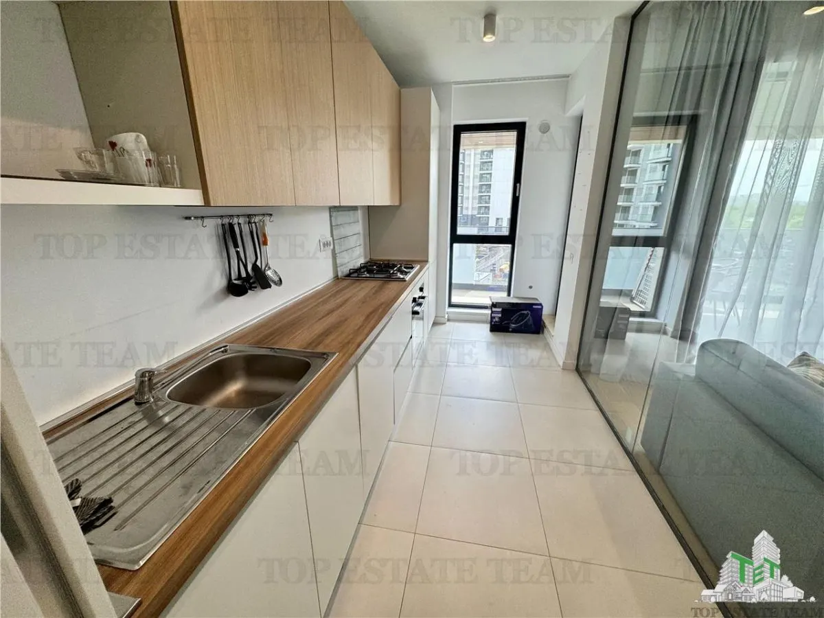 Bright Modern 2-Bedroom Apartment to Rent in Nusco City, Pipera - foto 9
