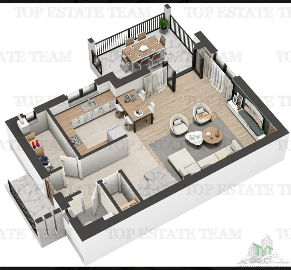 Villa Adosada, 4 Dormitorios, Complejo Residencial Moderno, Drumul Taberei, 5 Min a Metro - foto 6