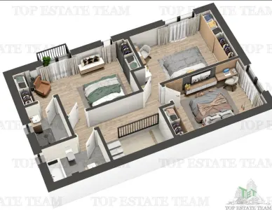 Villa Adosada, 4 Dormitorios, Complejo Residencial Moderno, Drumul Taberei, 5 Min a Metro - foto 8