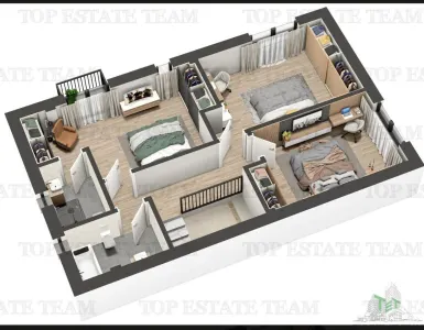 Villa Adosada, 4 Dormitorios, Complejo Residencial Moderno, Drumul Taberei, 5 Min a Metro - foto 9