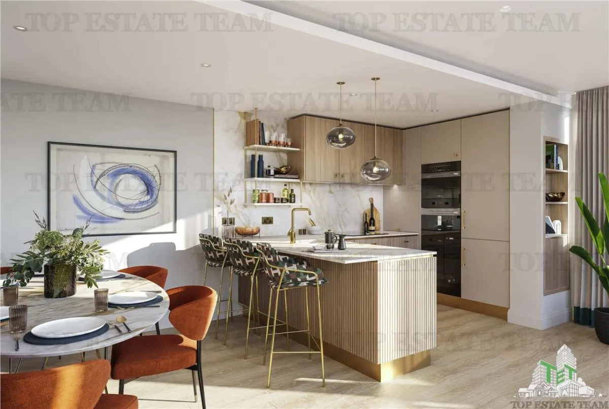 Three-Bedroom Apartments, The Regent, Camden Goods Yard, London - foto 21
