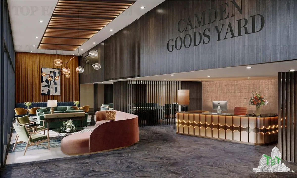 Two-Bedroom Apartments, The Regent, Camden Goods Yard, London - foto 10