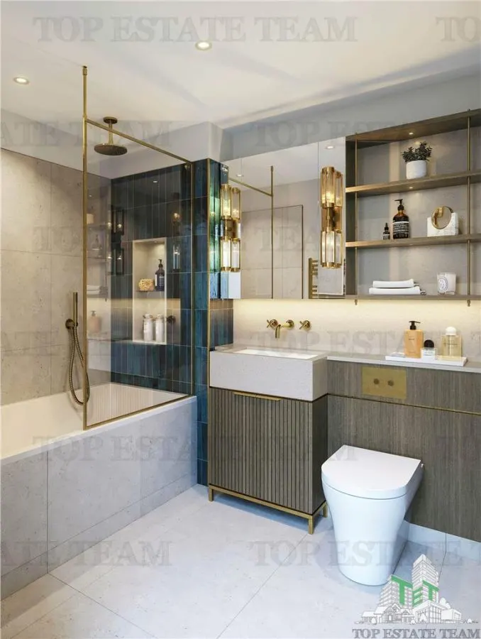 One-Bedroom Apartments, The Regent, Camden Goods Yard, London - foto 25