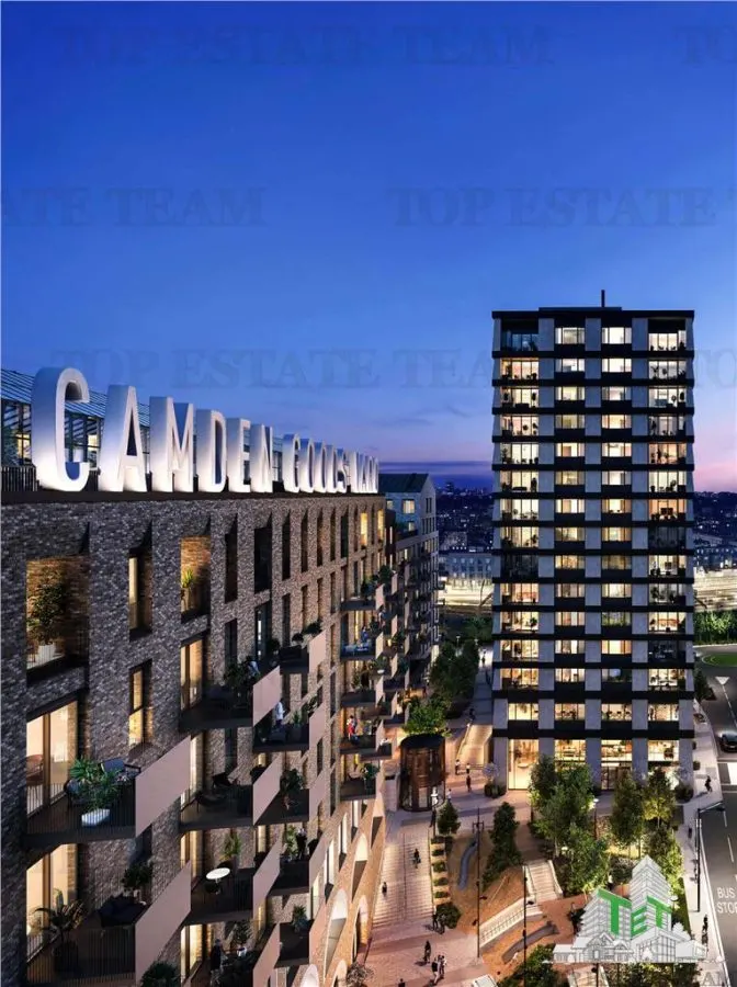 One-Bedroom Apartments, The Regent, Camden Goods Yard, London - foto 9