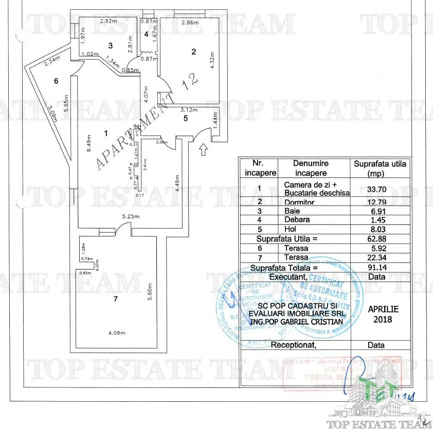 2-Bedroom Apartment | 91 sqm | 2 Terraces (22 + 6 sqm) | Parking - foto 6