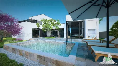 Villa de Lujo Estilo Mediterráneo con Piscina y Garaje cerca de Soseaua de Centura - Clinceni