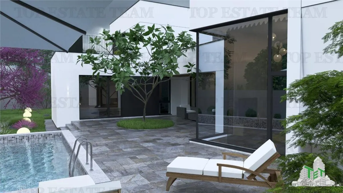 Villa de Lujo Estilo Mediterráneo con Piscina y Garaje cerca de Soseaua de Centura - foto 14