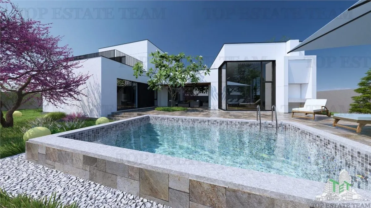 Villa de Lujo Estilo Mediterráneo con Piscina y Garaje cerca de Soseaua de Centura - foto 15