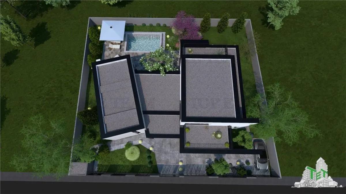 Villa de Lujo Estilo Mediterráneo con Piscina y Garaje cerca de Soseaua de Centura - foto 18
