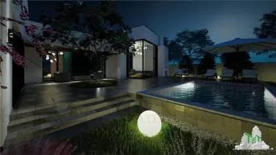 Villa de Lujo Estilo Mediterráneo con Piscina y Garaje cerca de Soseaua de Centura - foto 9