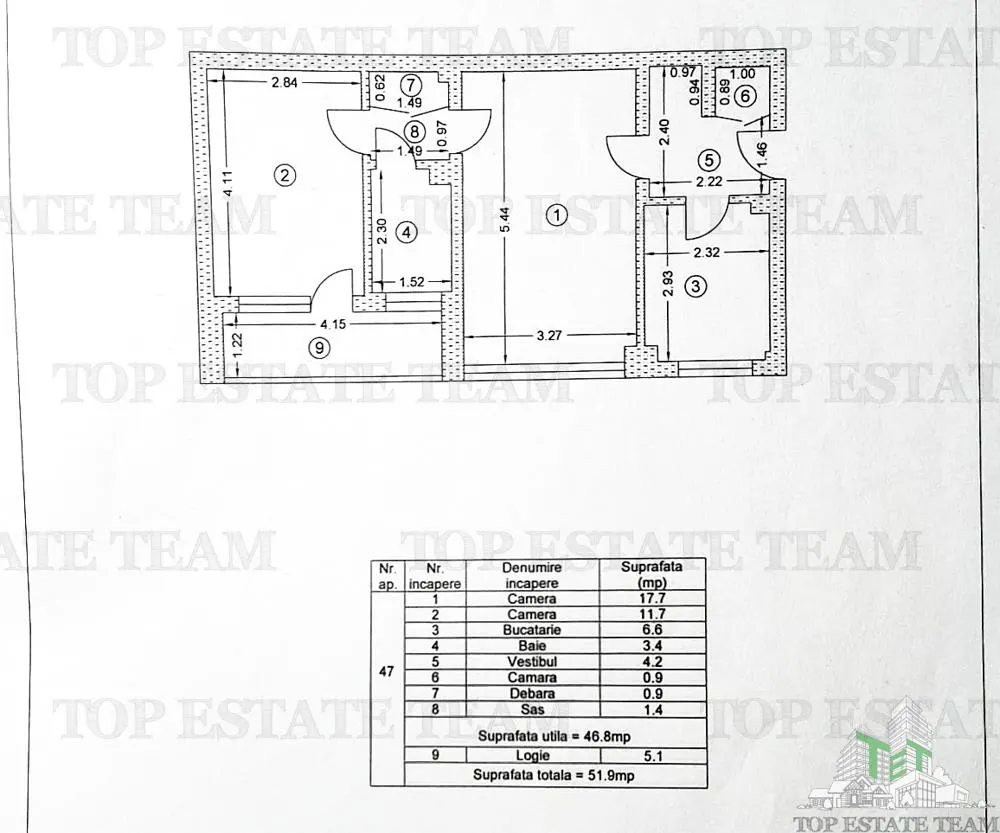Appartement Deux Pièces, Quartier Iancului, Position Exceptionnelle - foto 11