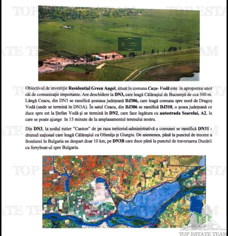 Opportunité Rare: 12.5 HA de Terrain Aménagé avec Projet Approuvé, Calarasi-Ceaucu - foto 3