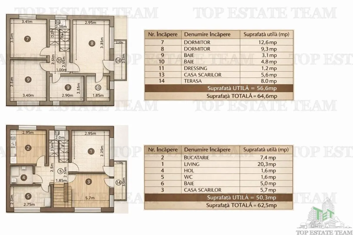 Casa Moderna de 5 Habitaciones Amueblada en Ciorogarla - foto 12