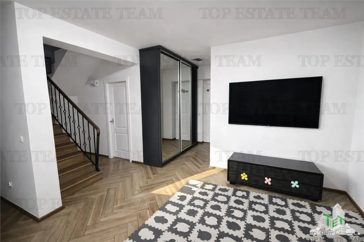 Casa Moderna de 5 Habitaciones Amueblada en Ciorogarla - foto 3
