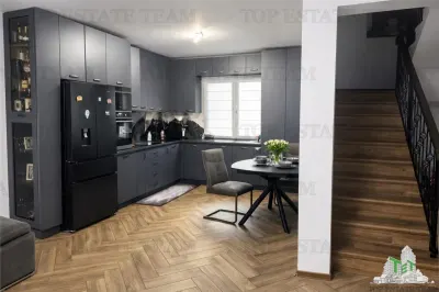 Casa Moderna de 5 Habitaciones Amueblada en Ciorogarla - foto 4