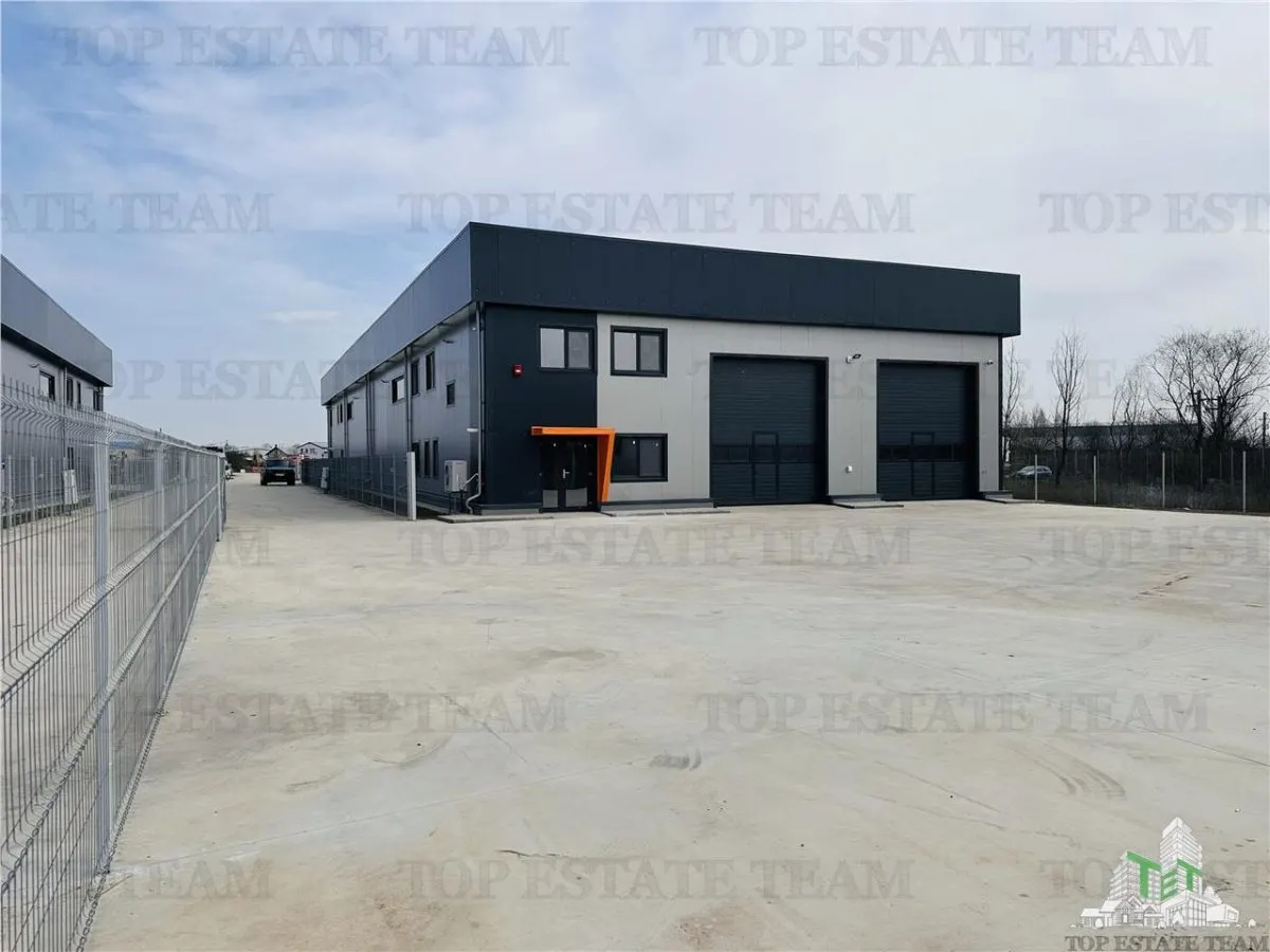 4 Halls Industriels, 425sqm chacun, 1075sqm terrain, Chiajna-Chitila - foto 11
