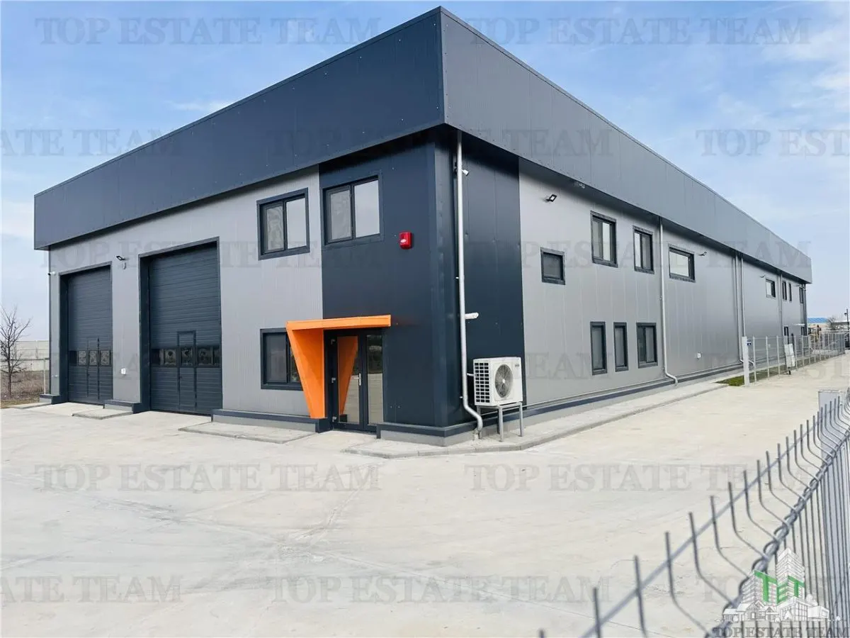 4 Halls Industriels, 425sqm chacun, 1075sqm terrain, Chiajna-Chitila - foto 14