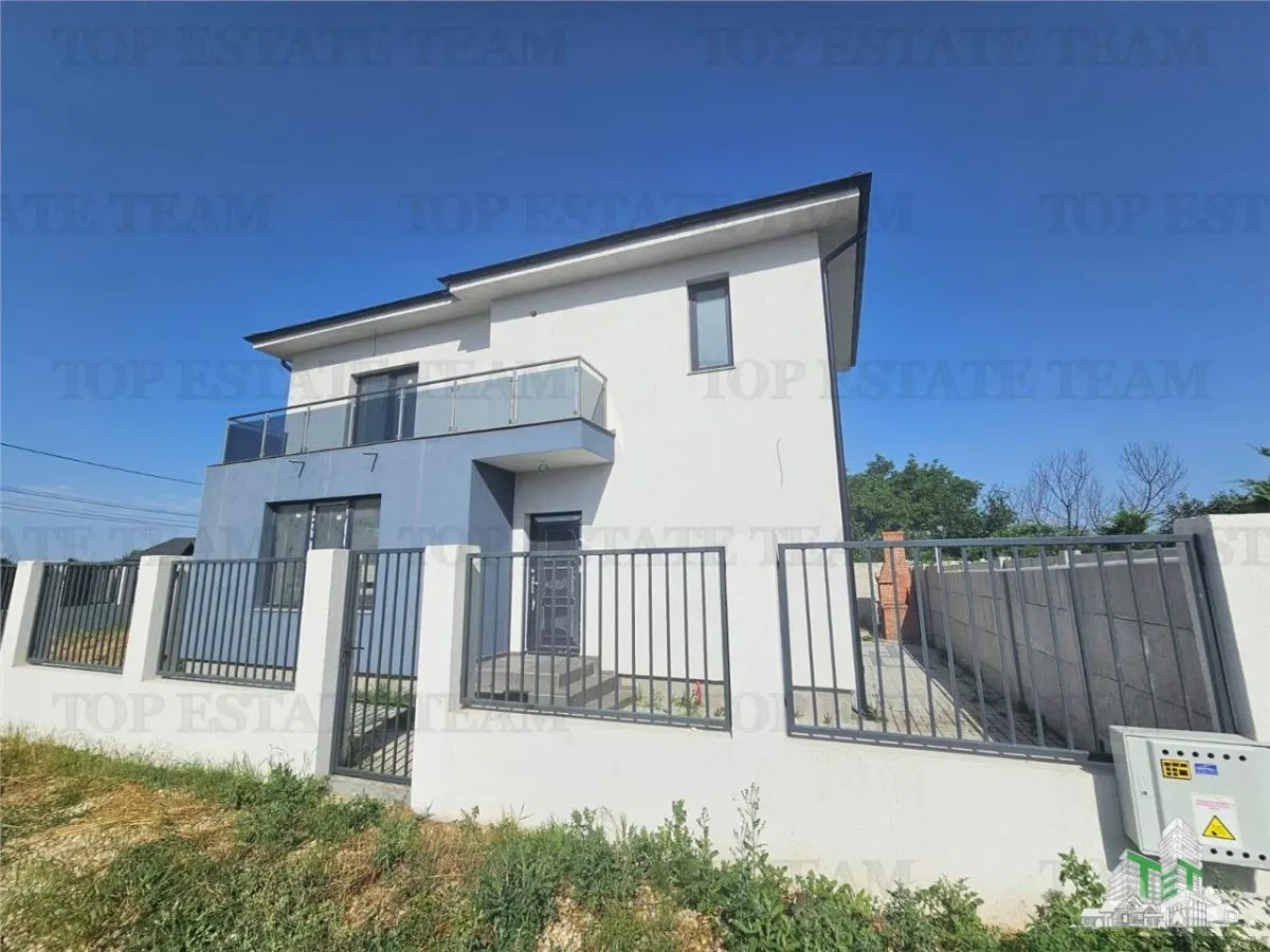 Villa Individual de 4 Dormitorios con Calefacción por Suelo Radiante en Ciorogarla - foto 10