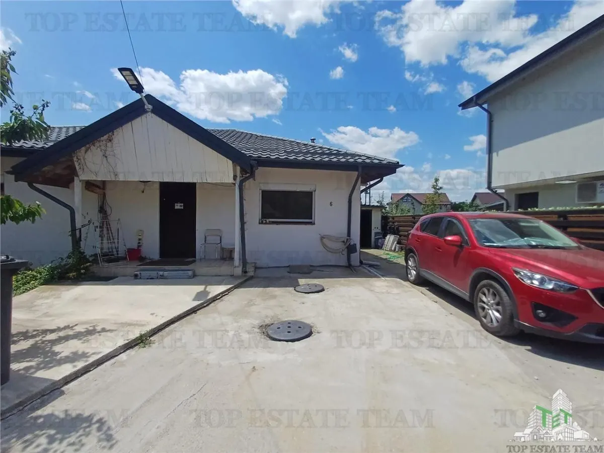 Villa individual de una planta, 3 dormitorios con parcela de 400sqm, entrada Domnesti - foto 2