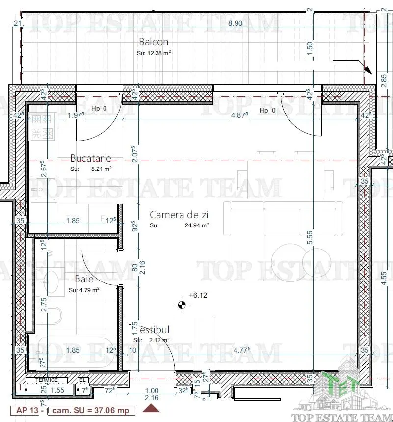 Studio in New Build, Voluntari - foto 8