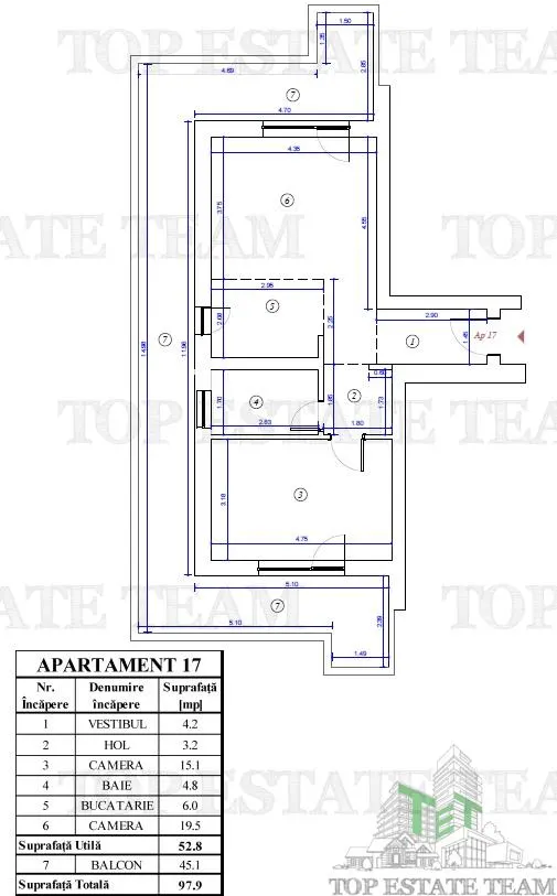 2-Bedroom Apartment in New Building, Voluntari - foto 11