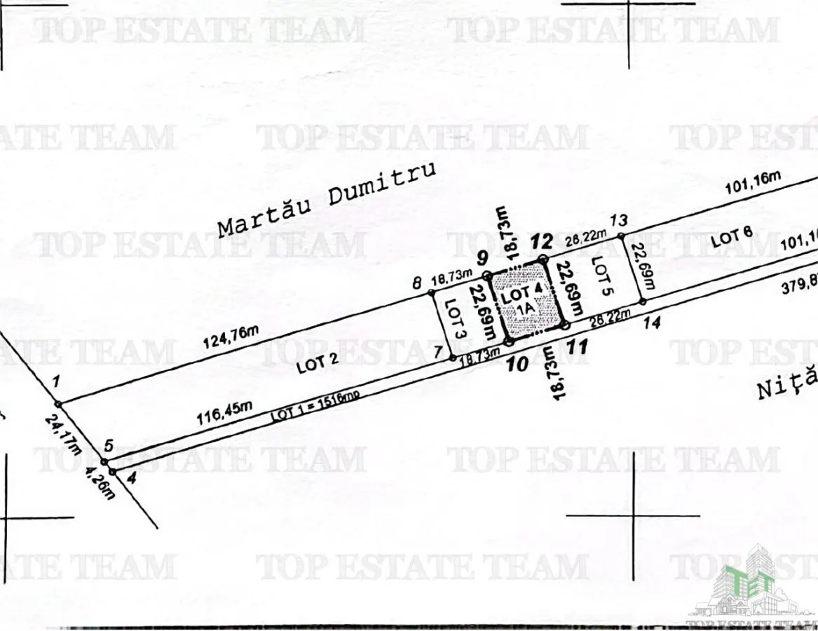 Terreno 425 m² para Construcción, Zona Gladiolelor, Sector 5 - foto 2