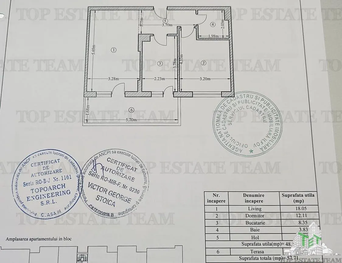 Appartement 2 Chambres avec Terrasse et Parking Souterrain, Prelungirea Ghencea - foto 4