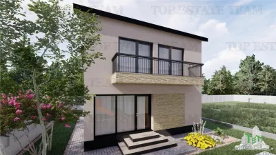 Villa moderna independiente, 4 dormitorios, 3 baños, Ghencea, Bragadiru - foto 7