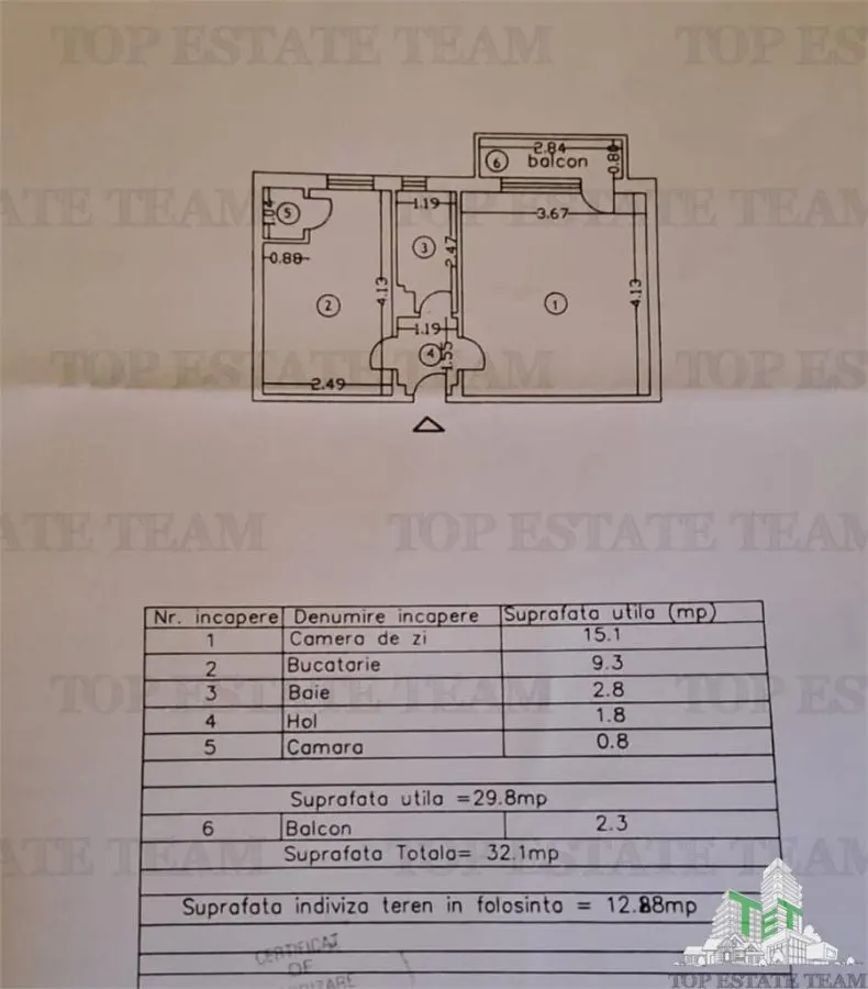 1-Bedroom Apartment - City Centre - Braila - For Sale - foto 6