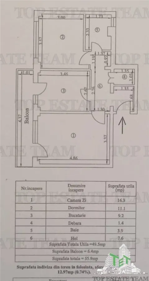 2-Bedroom Apartment Vidin, Near School 20 - Braila - foto 8