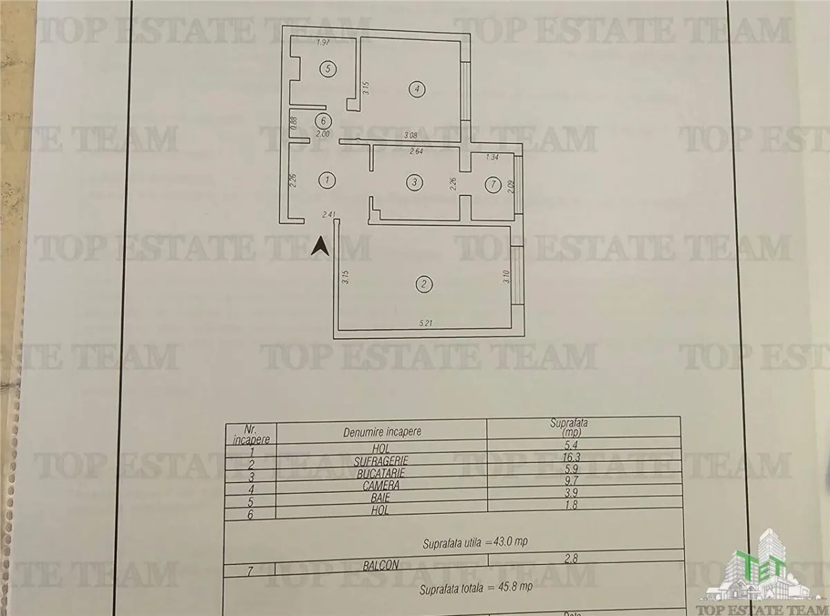 2-Bedroom Apartment, 4th Floor – Bright & Immaculate, Poarta 6, Constanța - foto 20