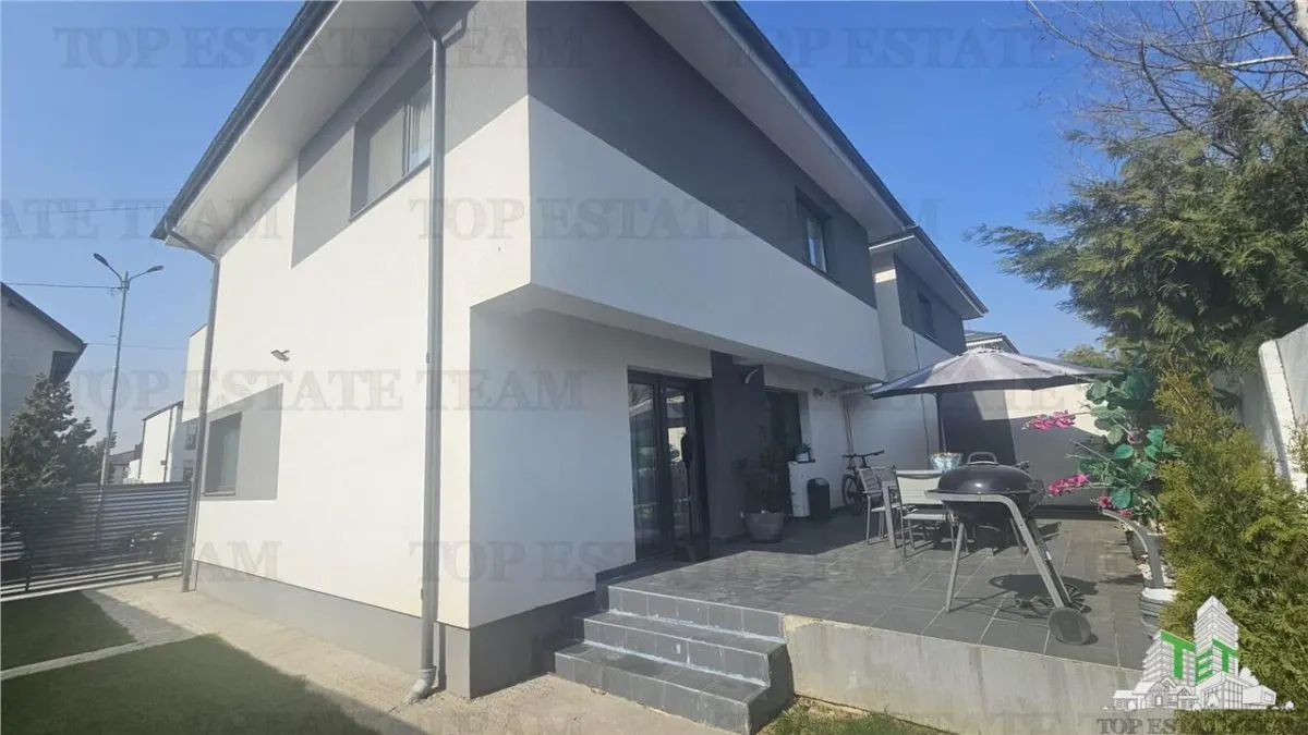 Villa de Lujo de 4 Dormitorios con Paneles Solares en Chiajna - foto 12