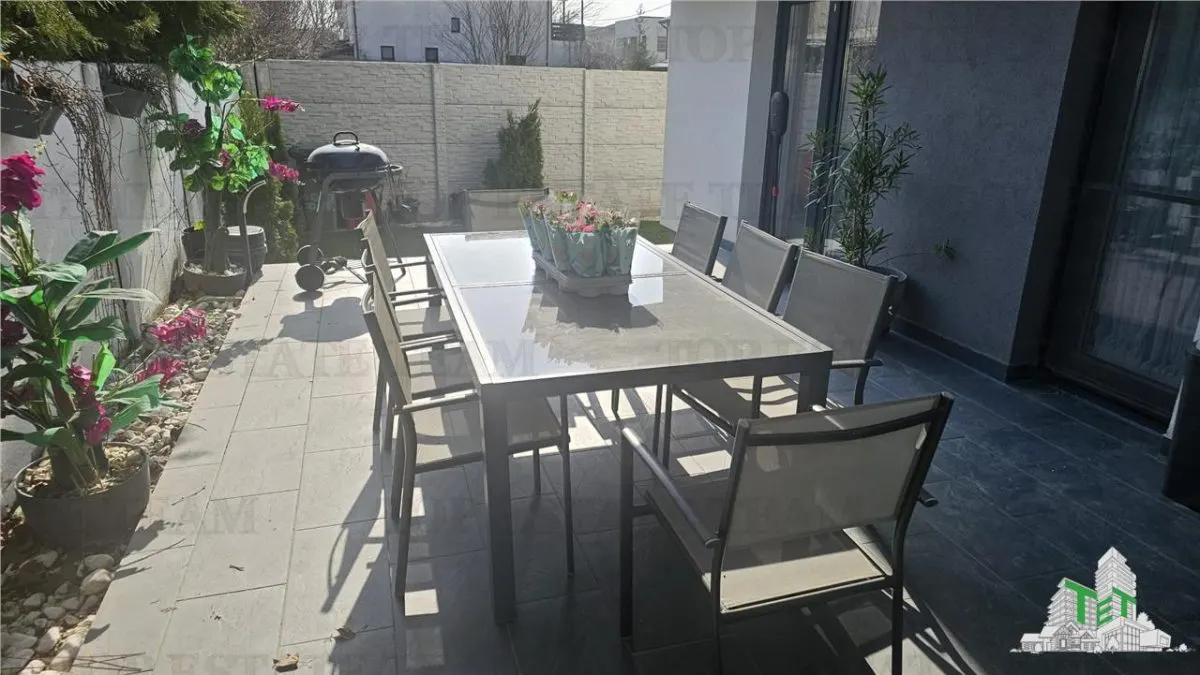Villa de Lujo de 4 Dormitorios con Paneles Solares en Chiajna - foto 14