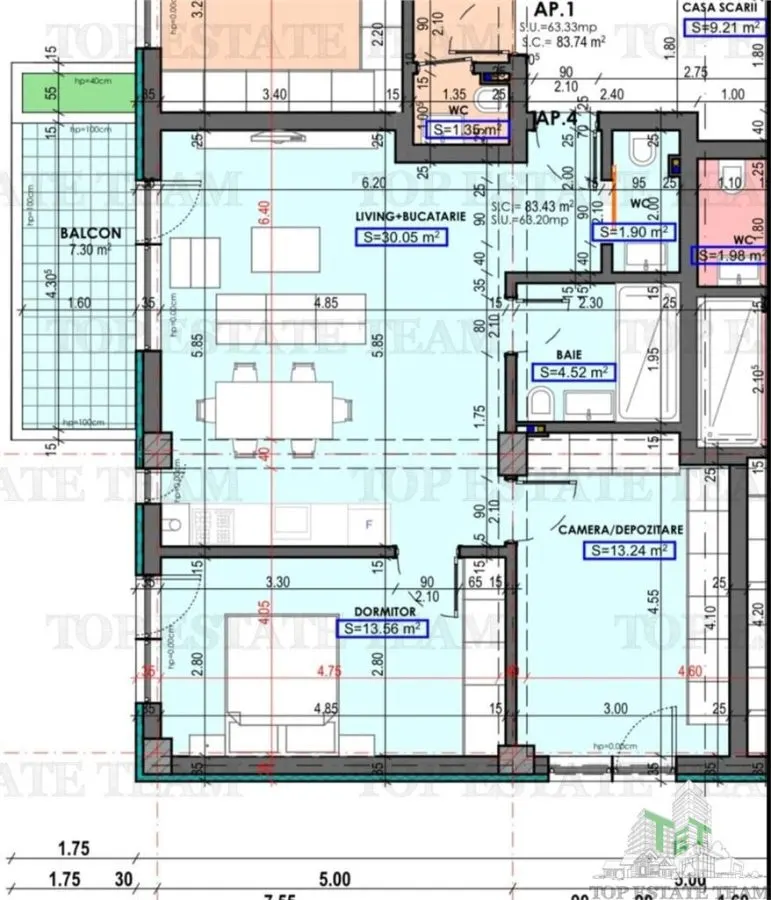 3-Bedroom Apartment in New Development – Bratianu, Constanta - foto 2
