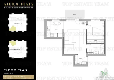 2-Bedroom Apartment, Baneasa-Sisesti, Bucuresti - foto 14