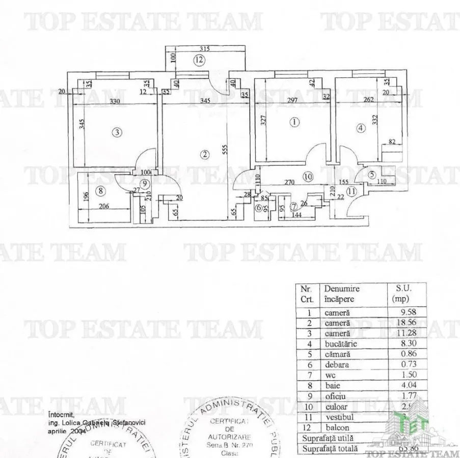 Appartement 3 Pièces à Vendre, Ion Mihalache, Vue Arrière - foto 12
