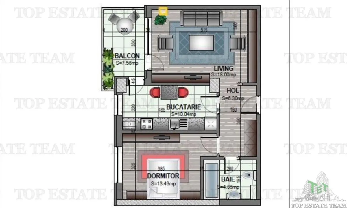Appartement 2 Pièces Spacieux, Immeuble Achevé, Secteur 6–Militari - foto 4