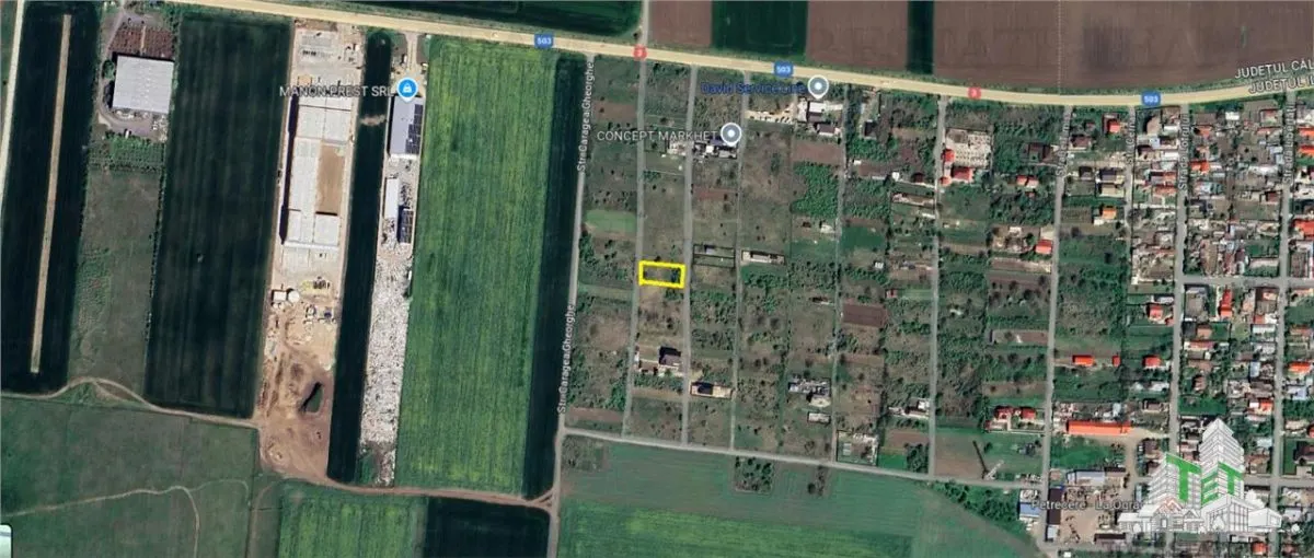 Venta: Terreno Edificable 1.042 m², Ilfov-Branesti, Residencial o Inversión - foto 3