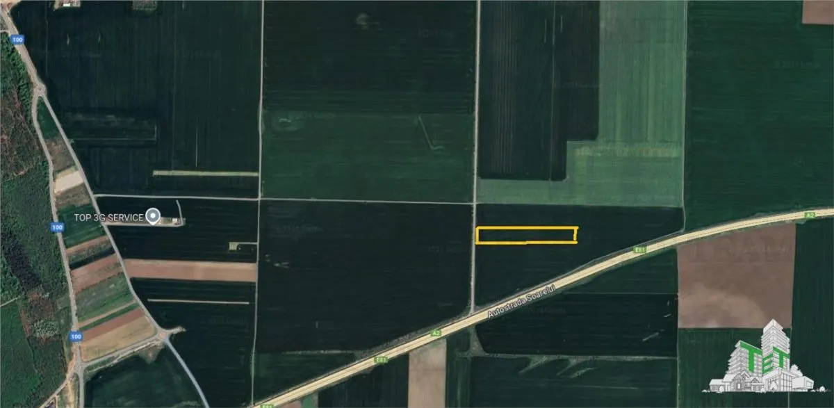 Vente Terrain Constructible, Brănești-Ilfov, 12 000 m², Résidentiel ou Investissement - foto 1
