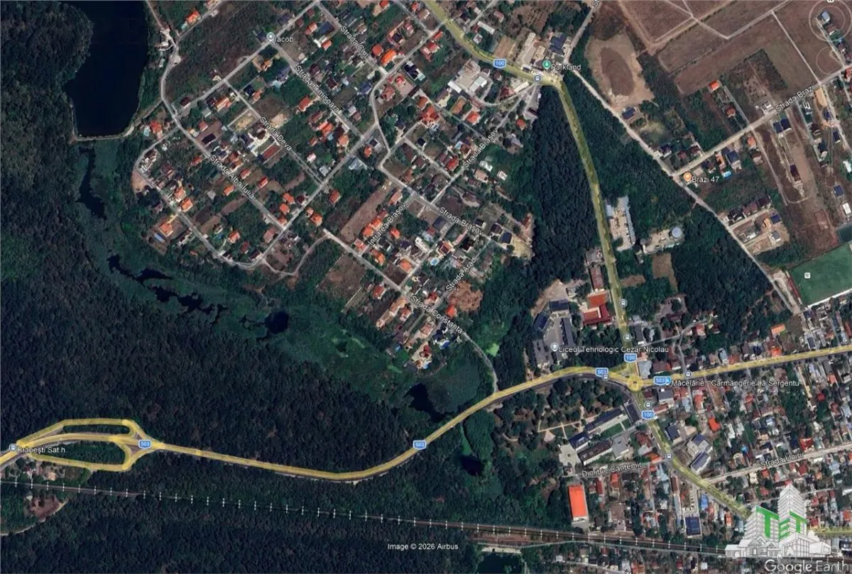Vente Terrain Constructible, Brănești-Ilfov, 12 000 m², Résidentiel ou Investissement - foto 2
