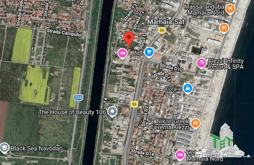 Development Land Mamaia Sat with Building Permission and Urban Certificate - foto 1