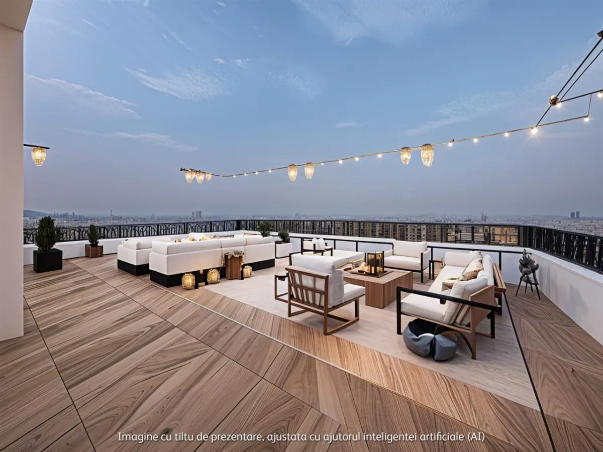 Exclusive Rooftop Commercial Space & 600sqm Terrace – Berceni - foto 1