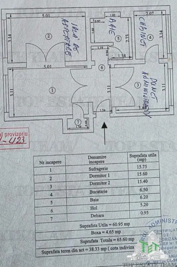 3-Bedroom Apartment, Central Braila – Sale - foto 13