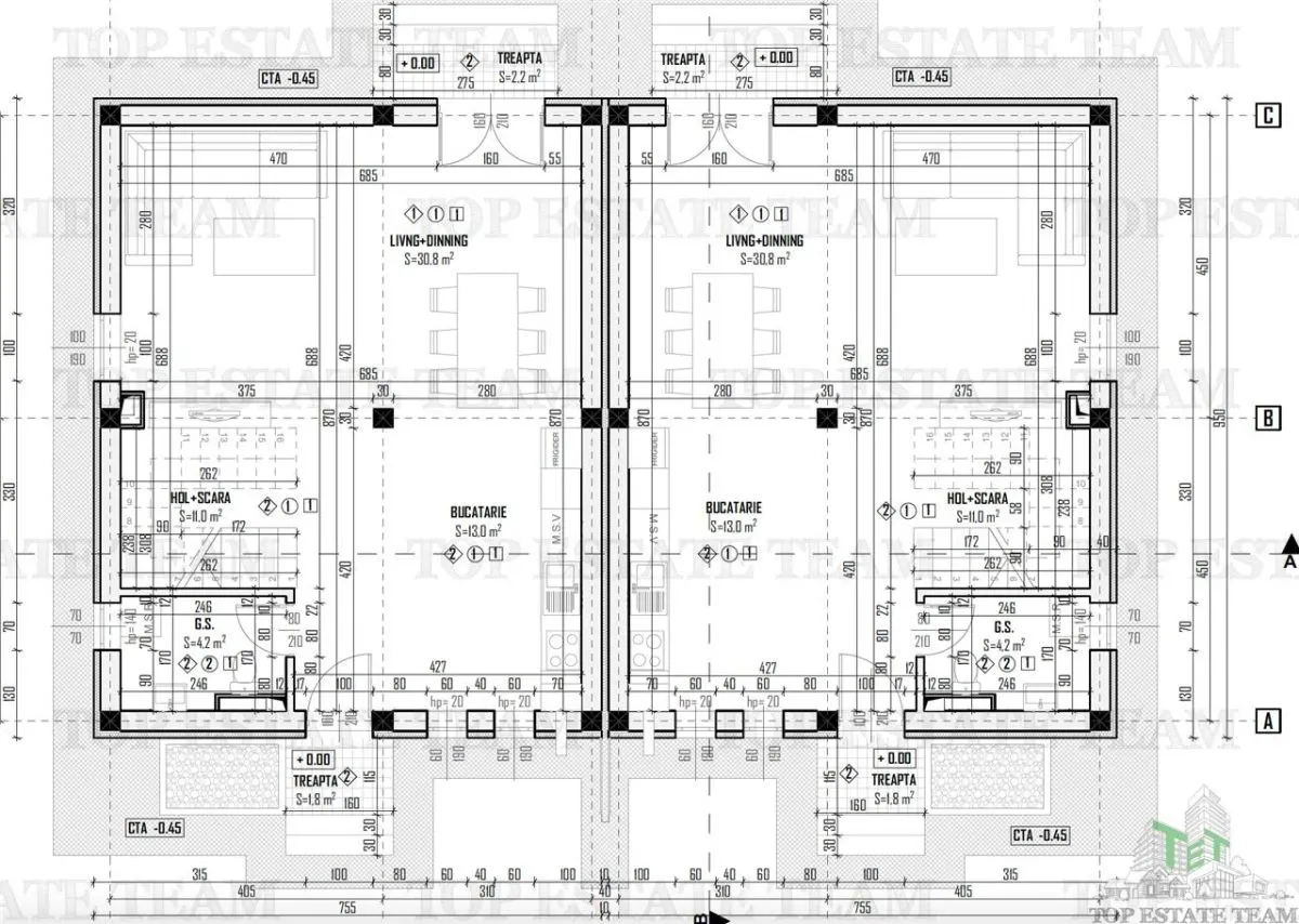 Villa Pareada Premium 4 Dormitorios en Bragadiru – Cartierul Verde - foto 12