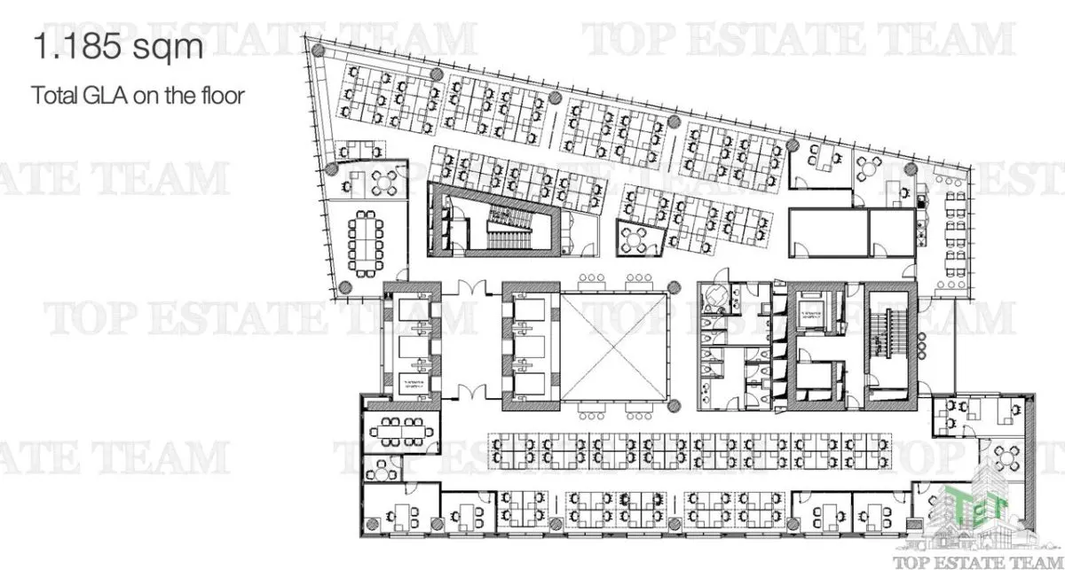 Espace de Bureaux Moderne 528 m², Zone Aurel Vlaicu près du Métro - foto 4