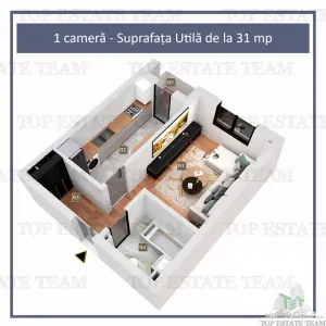 Summer Promotion: Premium Studio in Militari Residence, Chiajna - foto 2