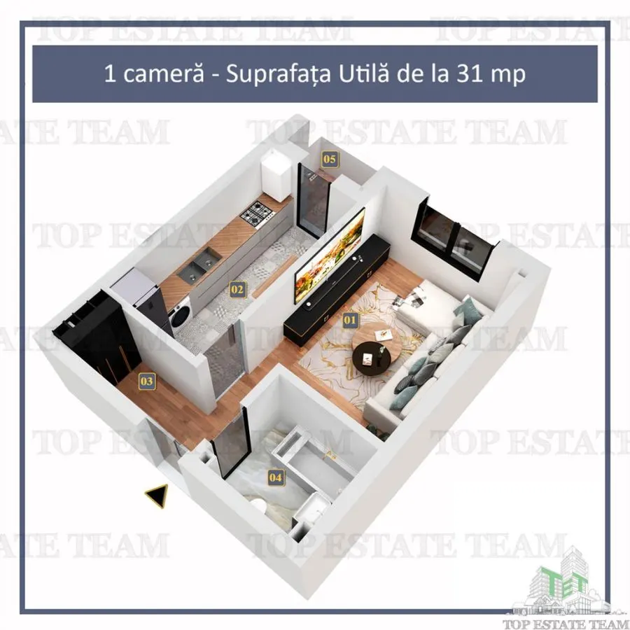 Summer Promotion: Premium Studio in Militari Residence, Chiajna - foto 2